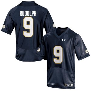 Notre Dame Fighting Irish Men's Kyle Rudolph #9 Navy Blue Under Armour Authentic Stitched College NCAA Football Jersey CUZ6299QU